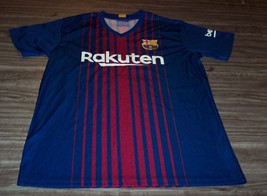 FC Barcelona #10 Lionel MESSI 2011-2012 Football Soccer Jersey MENS SMALL - £43.51 GBP