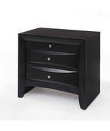 Ireland Nightstand, Black Finish - $6,961.47 MXN