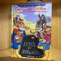 Geronimo Stilton Graphic Novels #19 : Lost in Translation hardcover - $9.99