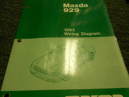1993 Mazda 929 Electrical Wiring Diagram FACTORY OEM BOOKS DEALERSHIP 93 - $10.01
