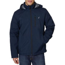 Nwt Nautica Navy Blue Men Hooded Winter Jacket Parka Size Xl $150 - £71.93 GBP