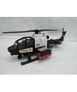 Vintage 1988 Remco Police Helicopter Diecast Toy - $11.87