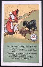 1920s Minneapolis Knitting Works Shirt Apparel Black Sheep Advertising P... - $13.99