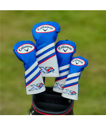 Golf Club Driver Fairway Wood Hybrid Head Cover Callaway XR Blue-White 4pcs Set - $45.90