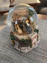 Nativity Water Snow Globe Manger Scene Holy Family Baby Jesus Mary Chris... - $9.50