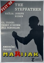 Vintage Movie Poster The Stepfather Joseph Ruben Terry O&#39;Quinn FEST 1988 - £31.96 GBP