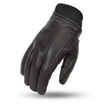 Men&#39;s Waterproof Driving Glove Premium Aniline Cowhide Biker Gloves by FirstMFG - £47.39 GBP