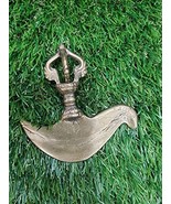 PG COUTURE Brass Tibetan Buddhist Vajra Dorje Table Decor Product for Home - $17.99
