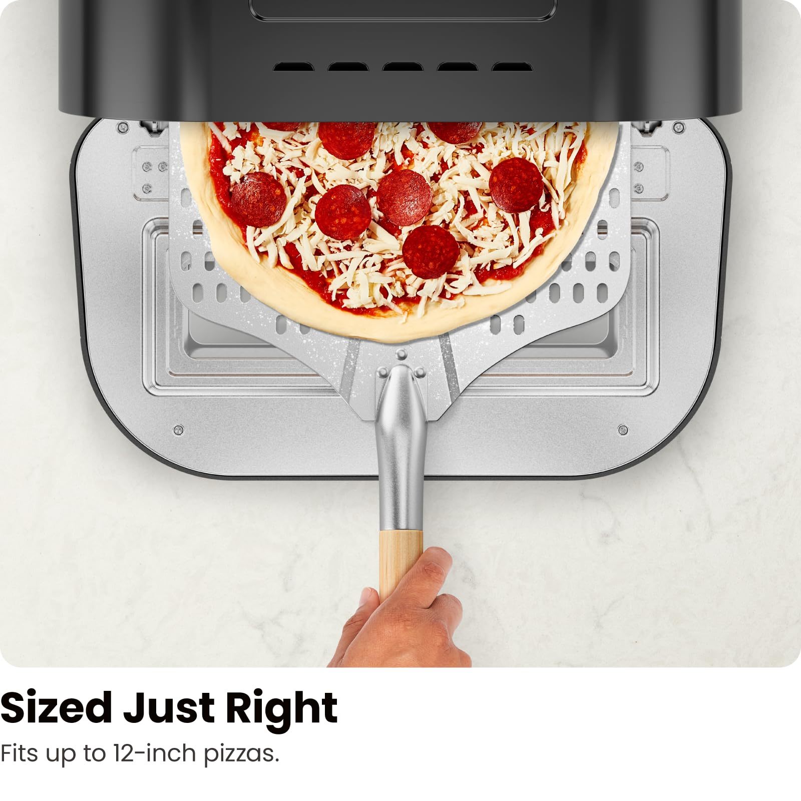 Pizza Oven - Makes 12 Inch Pizzas in Minutes Heats up to 800°F... Item image 5