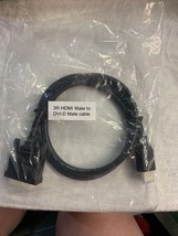 New 3ft HDMI Male to DVI-D Male Cable (19 pin) - $114.02 MXN