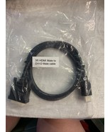 New 3ft HDMI Male to DVI-D Male Cable (19 pin) - $112.89 MXN