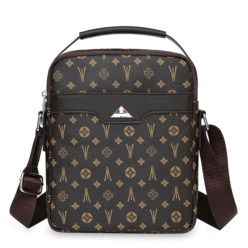 Designer Small Messenger Bag for Men Bags Phone Handbags Shoulder Bag Lu... - $44.48