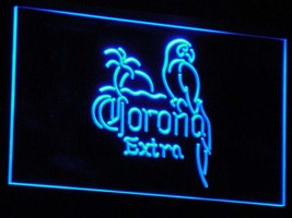 Corona Extra Parrot Illuminated Led Neon Sign Home Decor, Bar, Lights Décor Art - £20.53 GBP+