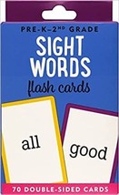 Sight Words Flash Cards (70 double-sided cards) - £5.81 GBP