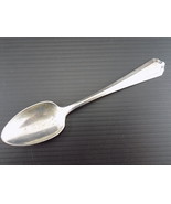 Vintage SILVER PLATE SPOON 20GR KEY HALLMARK 6&quot; Long Table Spoon - £4.46 GBP