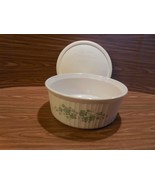 Corning Ware French White Callaway Ivy 2.5L Round Souffle/Casserole - $19.31