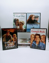 Lot of 7 Chick Flick Movies DVD, Movie Night Mixed Titles - £17.39 GBP