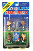 VINTAGE Headliners Brett Favre Barry Sanders Jerry Rice Young Action Fig... - £15.57 GBP