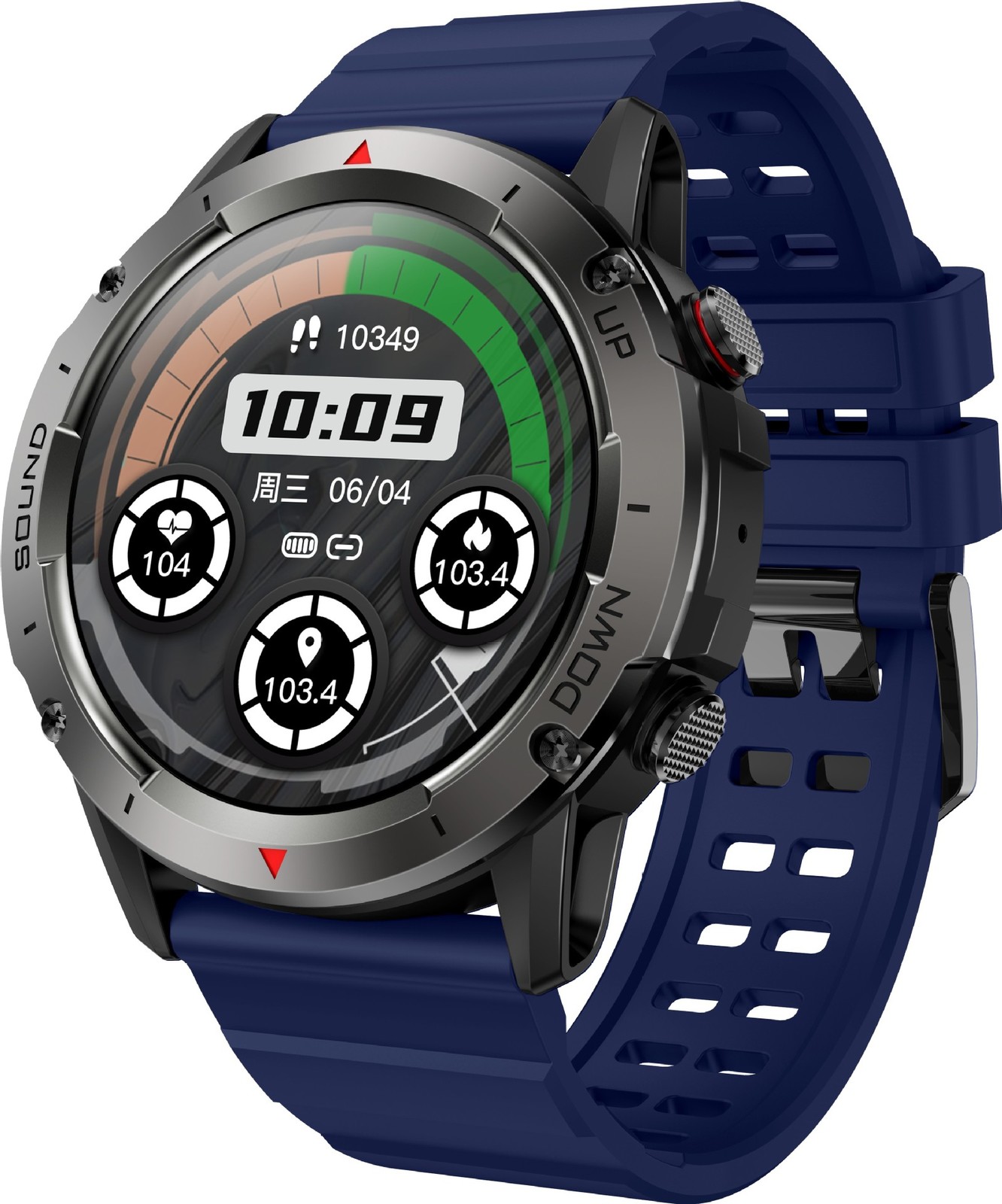 Smart Watch NX9 BT Call Men Sport Fitness Tracker Wristwatch
