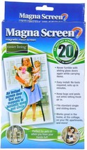 Magna Mesh Screen-- Magnetic Closing Mesh Door - Two Pack - £14.38 GBP