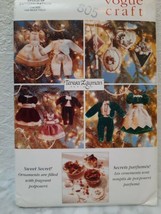 Lovely Vogue 9529 11 Victorian Christmas Ornaments Designed by Teresa Layman UC  - $12.82