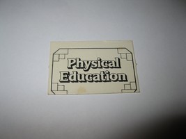 1979 Careers Board Game Piece: stack of money- Physical Education tab - £0.80 GBP