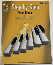 Step by Step Piano Course - Book 3 with CD by Edna Mae Burnam Exercises NEW - $8.99