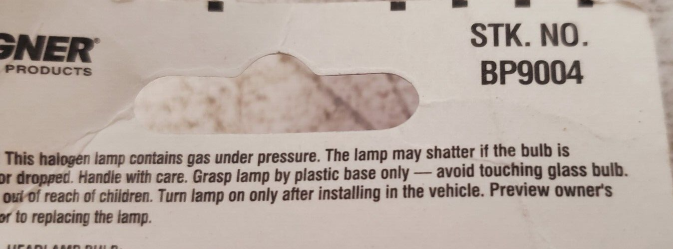 6 Qty Wagner Dual Beam Headlight BP9004 (6 Qty) Item image 6