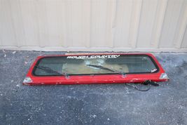 87-95 Chrysler Jeep Wrangler YJ Wind Shield Frame W/ Glass, wipers & visors image 11