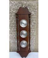 Vintage Airguide Wood Weather Station - Barometer, Thermometer, Humidity - $62.36