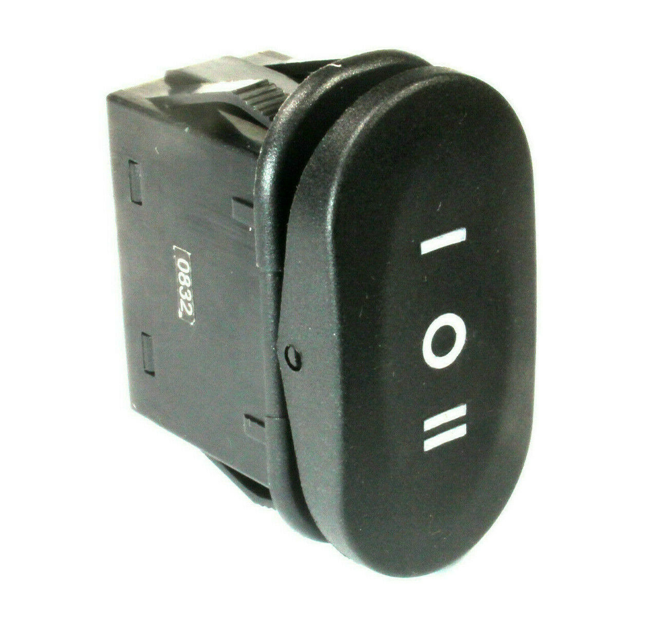 Cherry KM SPDT ON/Off/ON Black Rocker Switch, 21 Amps 14VDC 21A  Automitive - $6.75