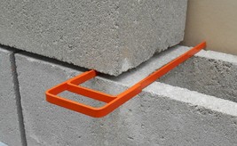 Masonry Fork &amp; Compacting Trowel. Cement Block and Brick Joint Spacer Tool. - $29.50