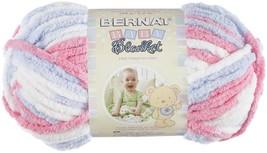 Bernat Baby Blanket Yarn-Pink &amp; Blue Ombre - £12.47 GBP