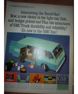 GMC Handi Van Truck Print Magazine Ad 1964 - $4.99