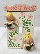 Original IRMI Nursery Plastics Inc Sweet Angel Light Switch Cover Pink C... - $461.15 MXN