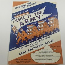 I&#39;m Getting Tired So I Can Sleep from This is the Army 1942 Irving Berlin - £3.96 GBP