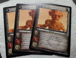 LOTR TCG Mount Doom Gollum Mad Thing (3 available) Decipher Card Game Si... - $4.60