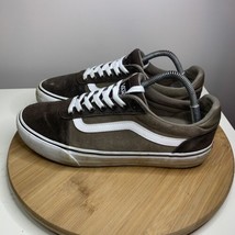 Vans Ward Deluxe Mens Size 9.5 Shoes 721356 Brown Casual Sneakers - £23.84 GBP