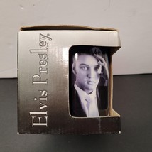 Collectable Black &amp; White The King Of Rock &#39;n Roll Elvis Presley 11oz Mug in Box - £11.67 GBP