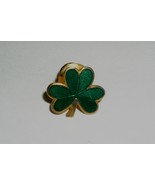 Shamrock Enamel Tie Tack HMK CDS Vintage - $19.99