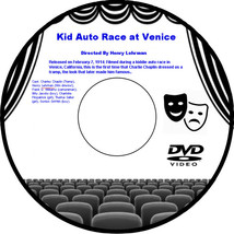 Kid Auto Race at Venice 1914 DVD Movie Comedy Charles Chaplin Henry Lehrman Fran - £3.90 GBP