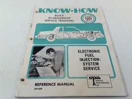1981 Buick Know How Electronic Fuel Injection System Service Training KH... - £11.94 GBP