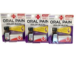 Red Cross Toothache Complete Medication Kit Instant Pain Relief 0.12 Oz ... - $19.79