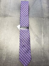 VanHeusen Tie Purple Stripe - $15.67