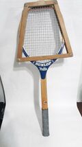 Vintage Dunlop Rally Wood Tennis Racket racquet frame Taiwan display wal... - $13.00