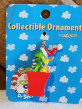 Enesco The Wubbulous World Of Dr. Seuss Grinch Christmas Mini Ornament - $10.00