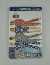 Pre-cut Butterick Misses XS-S-M Fast Easy Nightshirt, Pajama Pants Patte... - $10.00