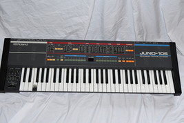 Roland JUNO-106 61-Keys 6 Voice Vintage Polyphonic Synthesizer Works 515... - £1,358.10 GBP