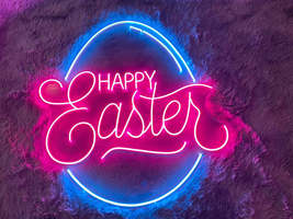 Happy Easter | LED Neon Sign - £199.83 GBP+