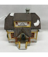 Lemax Dickensvale 1993 Hampton Bakery | Porcelain Lighted Christmas Village - $19.75